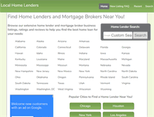 Tablet Screenshot of localhomelenders.com